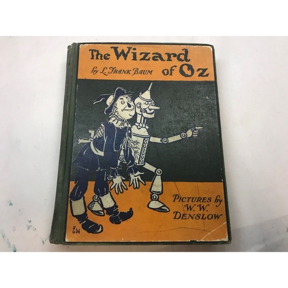 THE WIZARD OF OZ Frank L. Baum 5th Edition 1ST STATE 1920s/30s